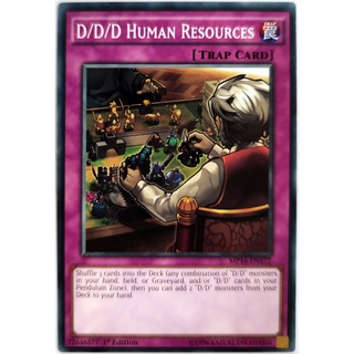 [Thẻ Yugioh] D/D/D Human Resources |EN| Common
