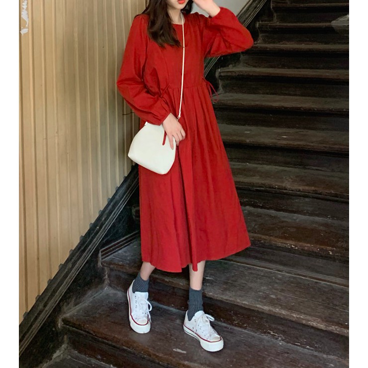 HÀNG CÓ SẴN | VÁY ĐẦM BABYDOLL DÁNG DÀI ULZZANG | BigBuy360 - bigbuy360.vn