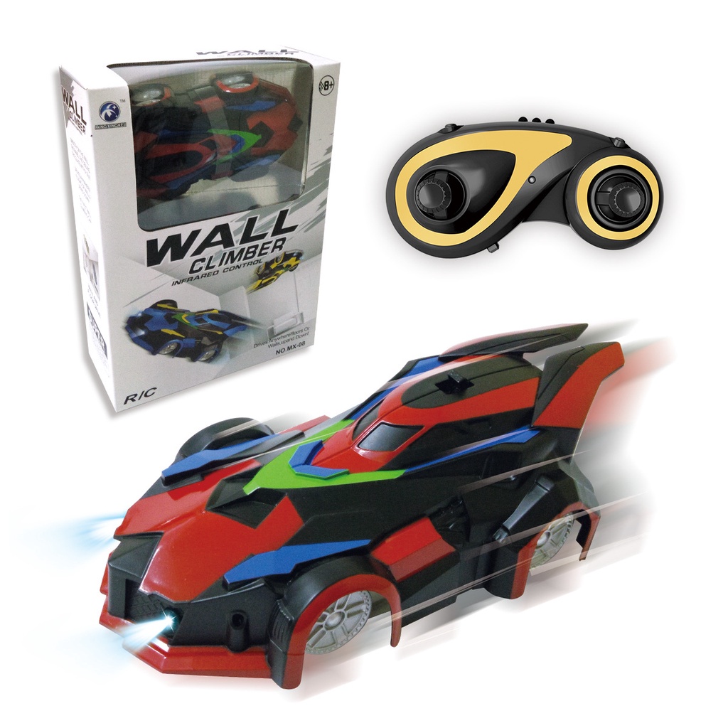 Xe điều khiển từ xa ô tô leo tường, đồ chơi thông minh cho bé và trẻ em