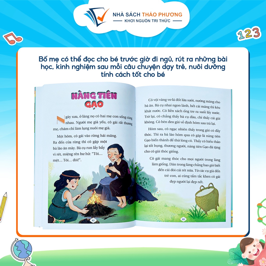 Sách - Truyện cổ tích Việt Nam cho bé tập đọc