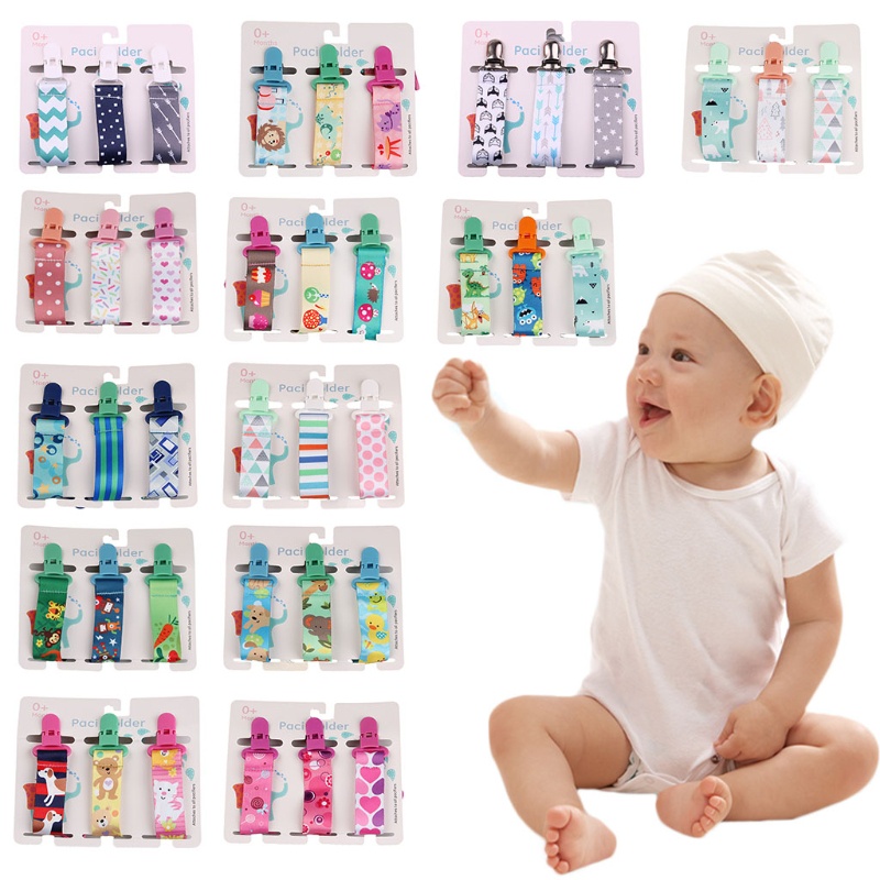 Dây đeo núm ti giả kèm giá đỡ cho bé mọc răng