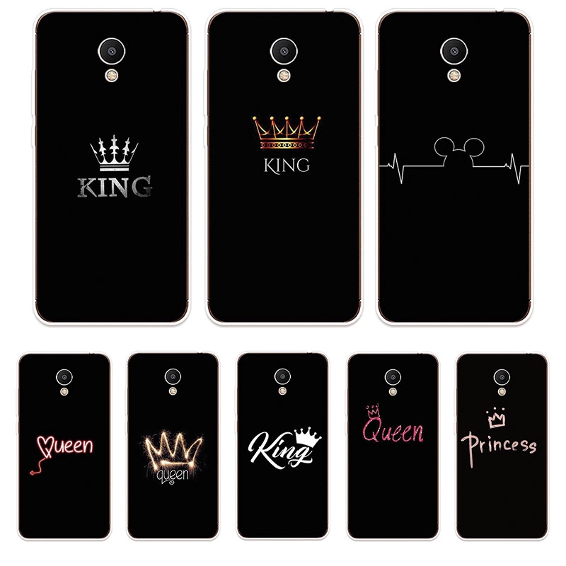 Ốp Lưng Meizu M3 M3S M5 M6 Note TPU mềm Case Queen King