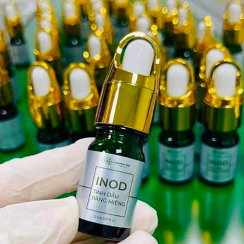 Tinh dầu hôi miệng Inod Huyền Phi 10ml tác dụng giảm nhiệt miệng, v iêm lợi, sâu răng sau 1 liệu trình