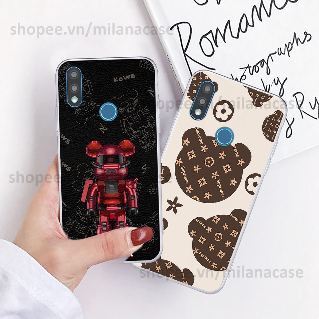 Ốp Vsmart Joy 2 Plus / Joy2+ gấu be@rBrick gấu Teddy Kaws siêu đẹp, phong cách, cá tính