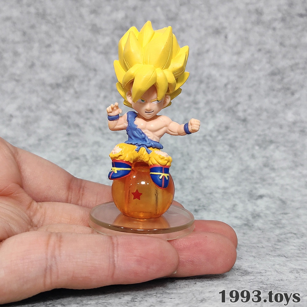 Mô hình Bandai Figure Dragon Ball Z Chara Puchi Ngồi Ngọc Vol. 2 - SSJ Son Goku Super Saiyan