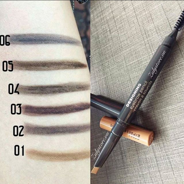 Chì kẻ mày 2 đầu Hàn Quốc Design My EyeBrow đủ số