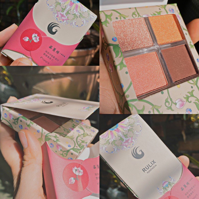 Ảnh thật 🍀Phấn Mắt 4 Ô Cung Đình Phượng Hoàng 5822 Nội Địa chính hãng | BigBuy360 - bigbuy360.vn