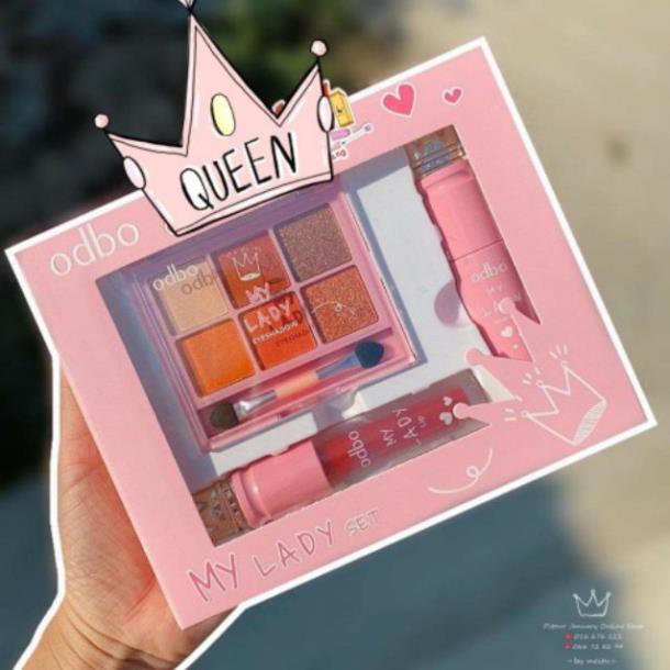 Odbo - Set 3 món cực xinh My Lady Fullsize - Chính Hãng