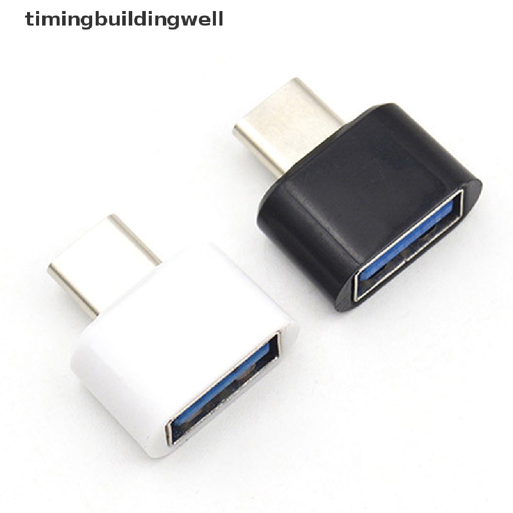 Set 2 Đầu Chuyển Đổi USB Type C Sang USB 2.0 OTG Cho Điện Thoại