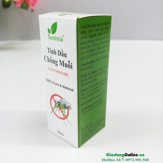 Tinh dầu chống muỗi Susinia 50ml