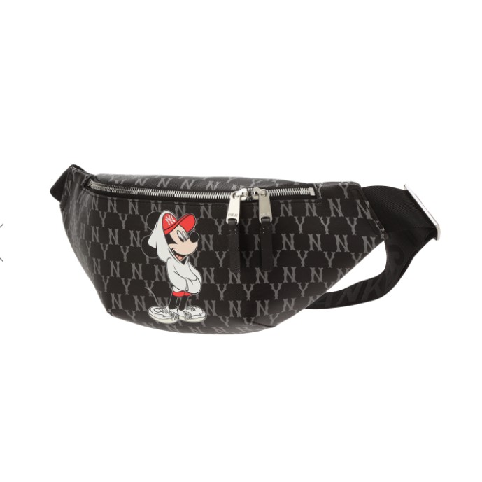 MLB x Disney Mickey Monogram Hipsack - Subway bag New York Yankees - Túi đeo hông MLB chính hãng