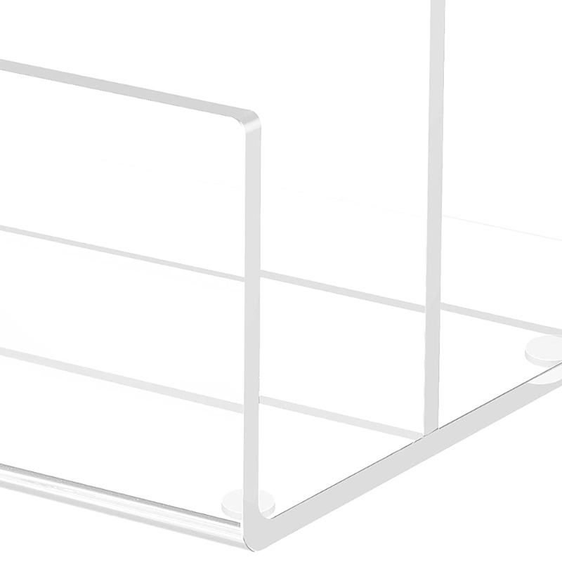 Wer 1 Khay Đựng Tài Liệu / Sách Bằng Acrylic Trong Suốt Sành Điệu
