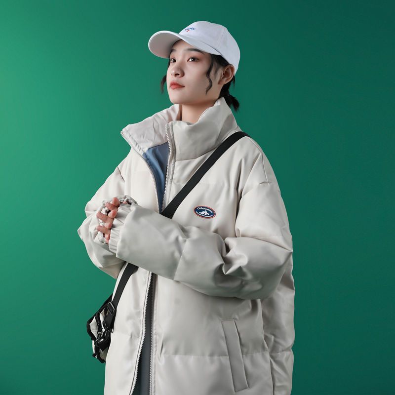 Áo khoác phao Unisex 2 mặt cực ấm