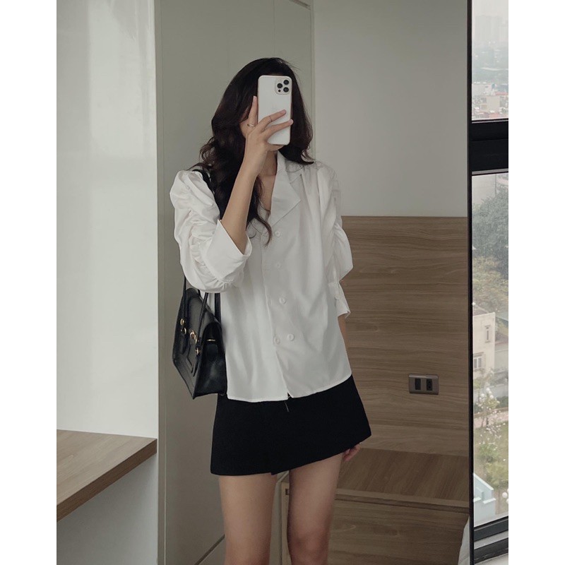 ÁO SƠ MI CỔ VEST
