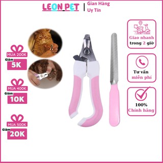 Bộ Kềm Cắt Dũa Móng Thú Nuôi Thú Cưng Chó Mèo - Leon Pet Store