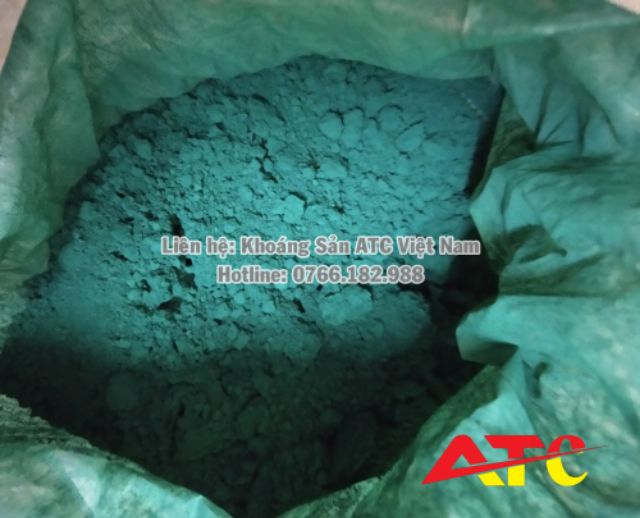 Bột màu oxit sắt màu xanh lá