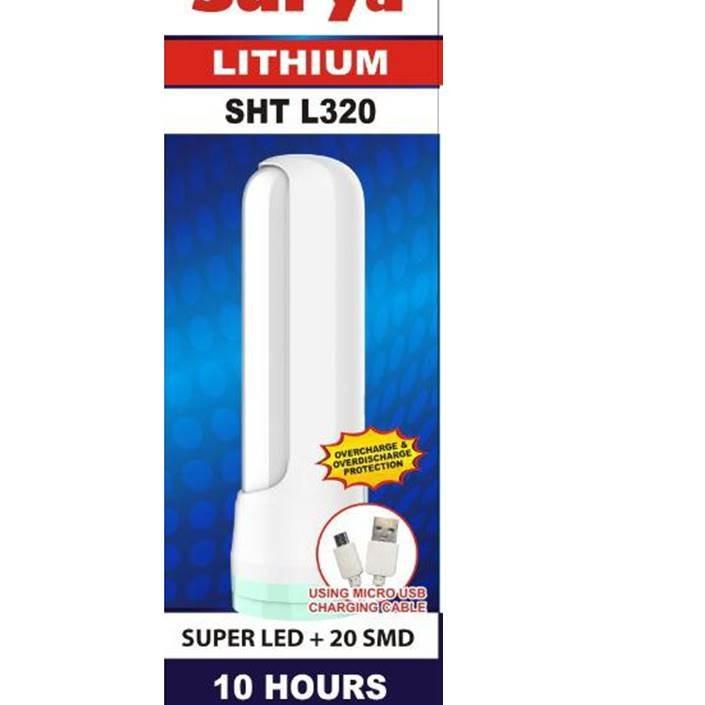 ̄➮ Đèn Pin Năng Lượng Mặt Trời SHT L320 20 SMD Cực Sáng