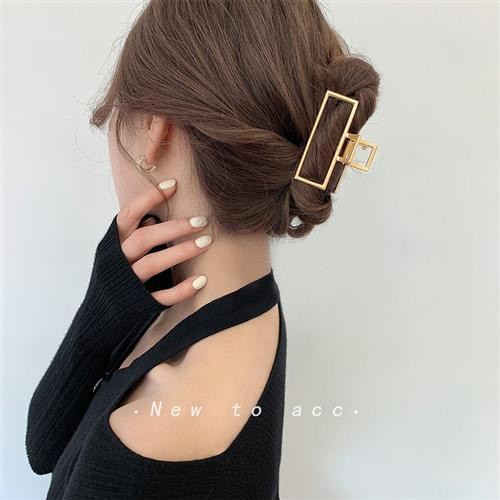Kẹp tóc kim loại cỡ lớn Hàn Quốc