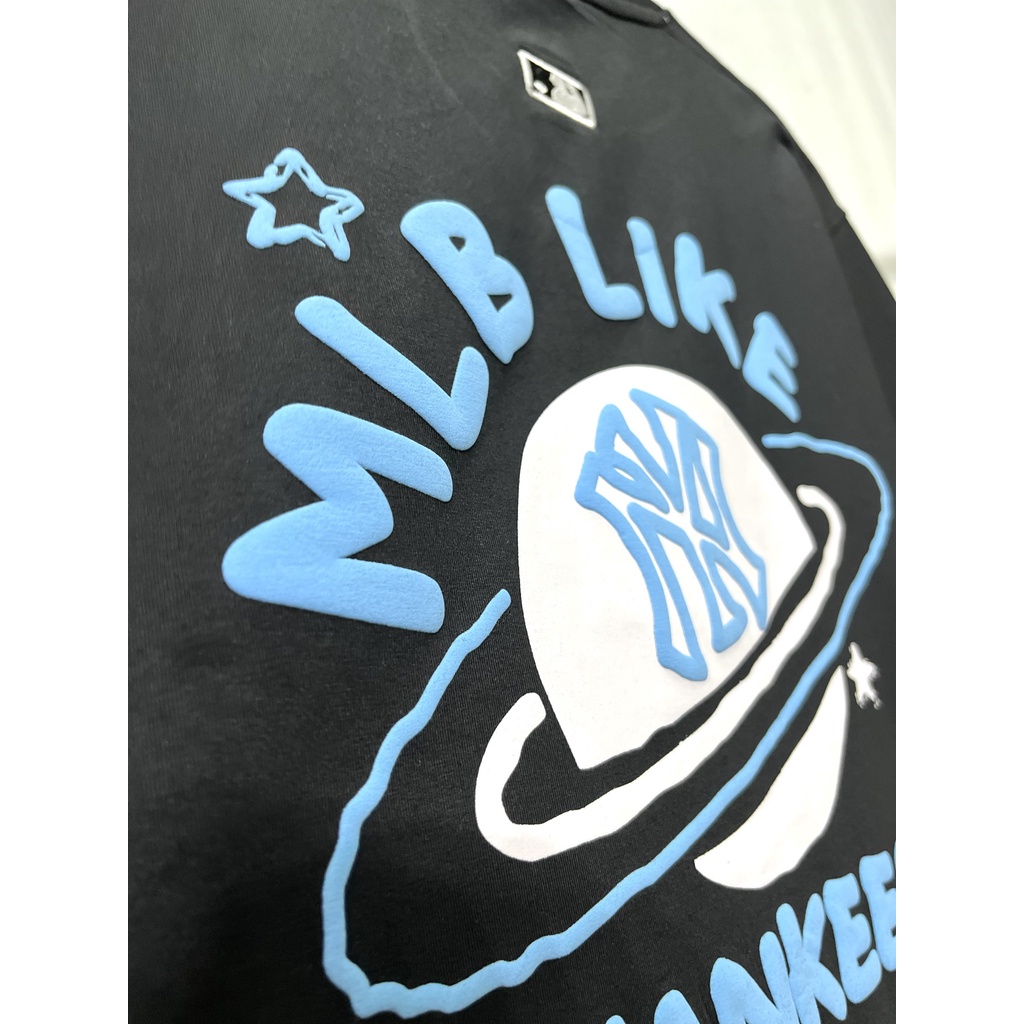 ÁO THUN MLB YANKESS VŨ TRỤ , ÁO THUN NAM NỮ UNISEX