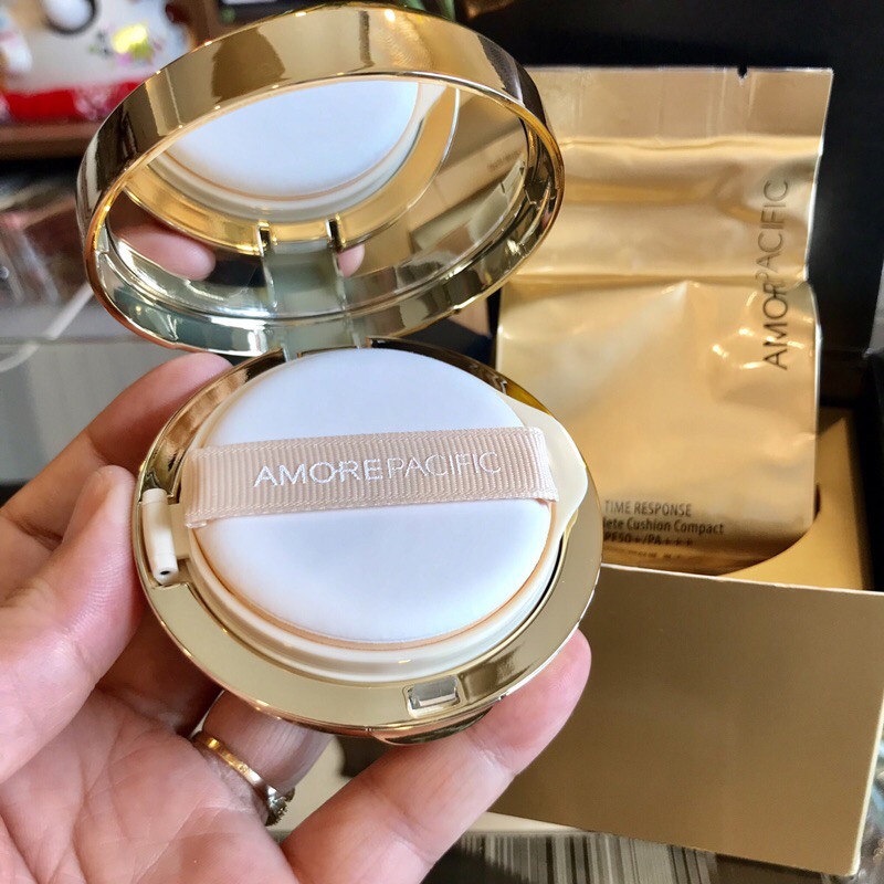 Cusshion chống lão hóa AMOREPACIFIC TIME RESPONSE COMPLETE CUSHION COMPACT Tone 102 Màu Da