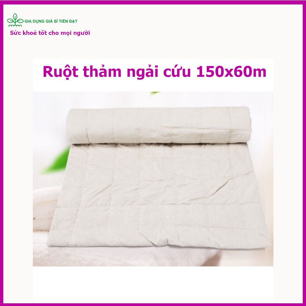 Ruột thảm ngải cứu loại 1, kích thước 150x60 cm hàng đẹp dùng cho thảm ngải cứu cắm điện -demhoicaocap