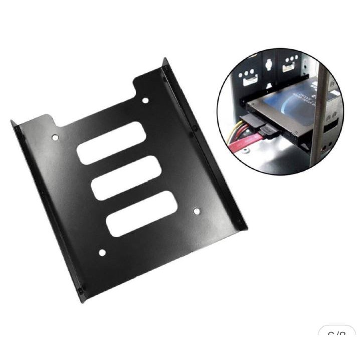 KHAY SẮT CHUYỂN ổ cứng HDD/SSD 2.5" sang 3.5" - Loại Tốt