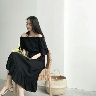 [ Order] Váy trễ vai dài