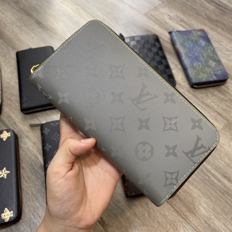 Ví cầm tay da LV khoá đồng nam nữ cực đẹp - Ví khoá nam cực hot