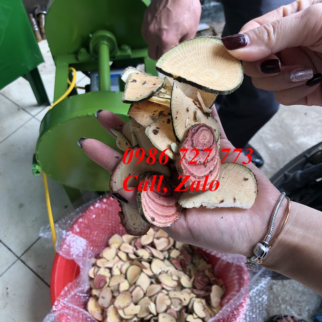 Máy thái cây làm thuốc, máy thái thuốc nam Hàng Việt Nam