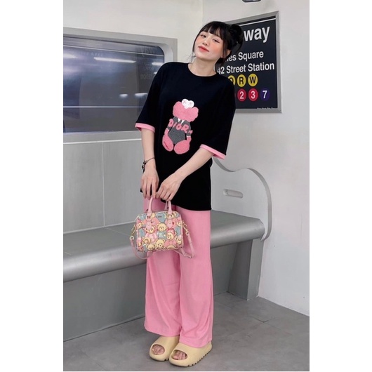 Bộ suông gấu lông Di.or siêu hot,hàng loại 1 chuẩn hình