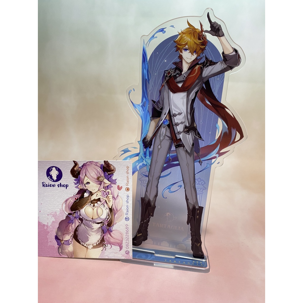 Mô Hình Standee Acrylic Genshin Impact official Liyue CHÍNH HÃNG