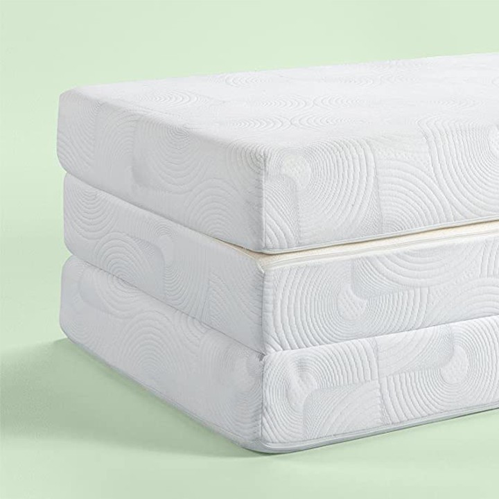 [Mã LIFEZI99 giảm 8% tối đa 50K đơn 99K] Nệm Gel Mát Gấp 3 Zinus Tri-Fold Mattress 120x200x7.5cm