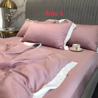 Bộ tencel 100s chăn ga gối 4 món