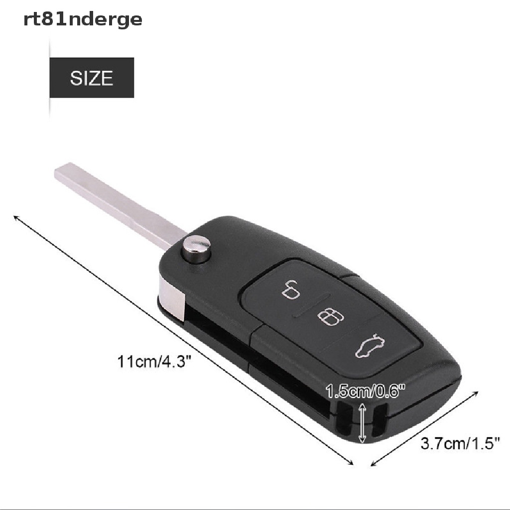 Chìa Khóa Điều Khiển Từ Xa 3 Nút 433MHz Với Chip 4D63 Ford Focus Max Galaxy Mondeo