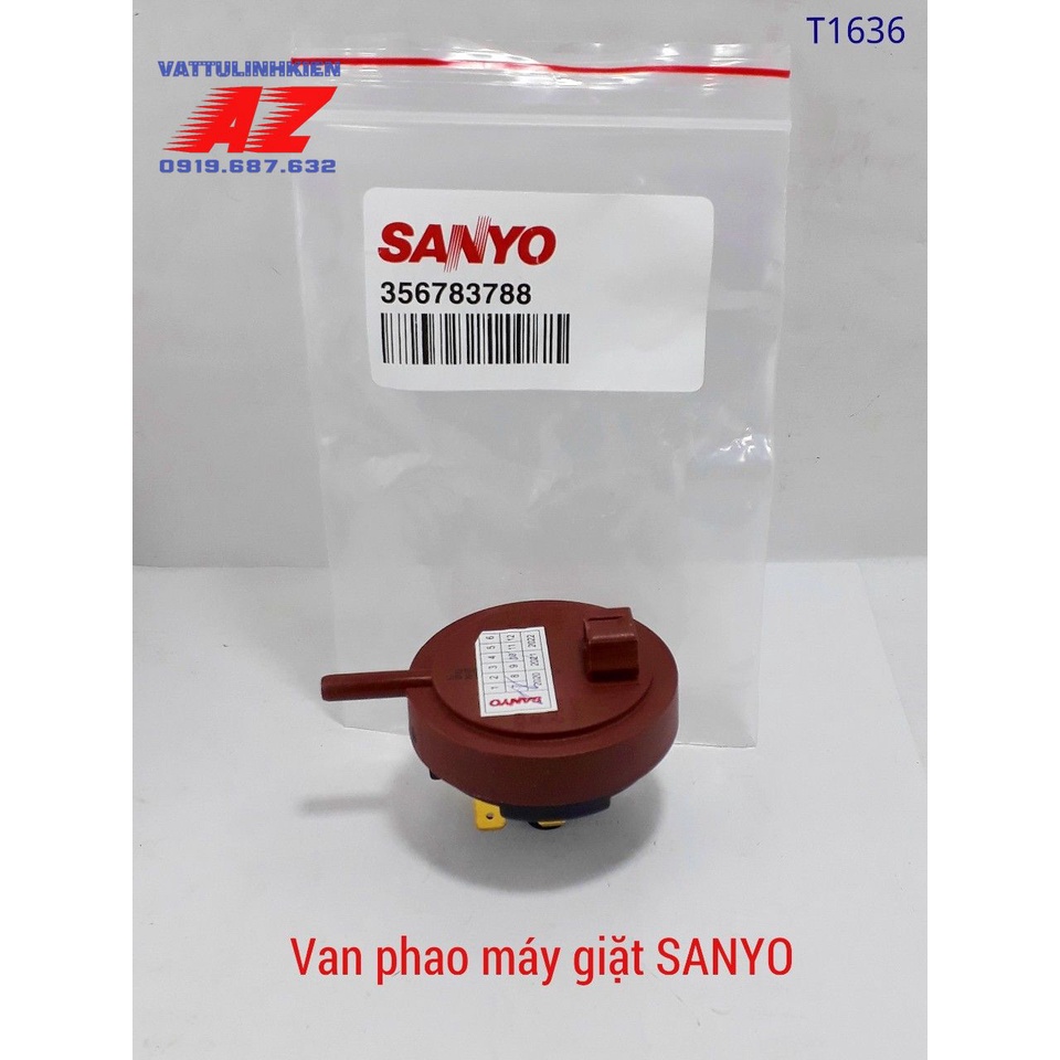 Van phao áp lực thay thế cho máy giặt SANYO của ngang