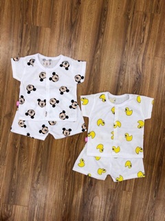 Set 5 bộ cotton cho bé trai