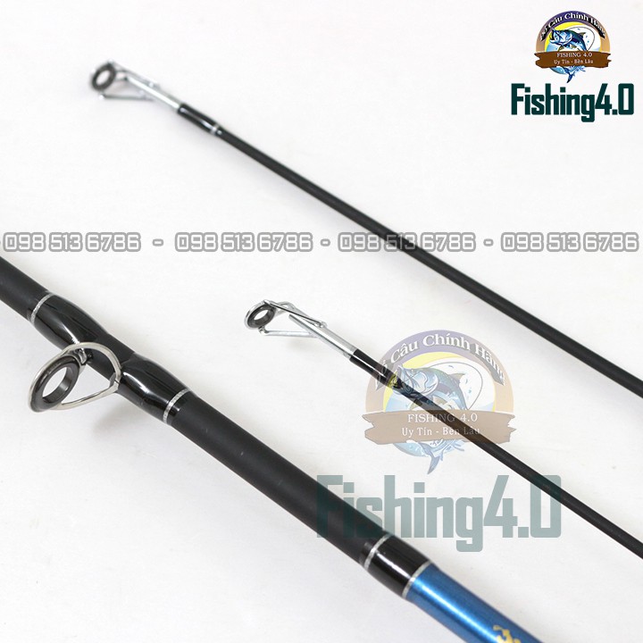 Bộ Cần Câu Lure Máy Ngang Shimano 2 ngọn + Máy Ngang RellSking CD201 + Phụ Kiện