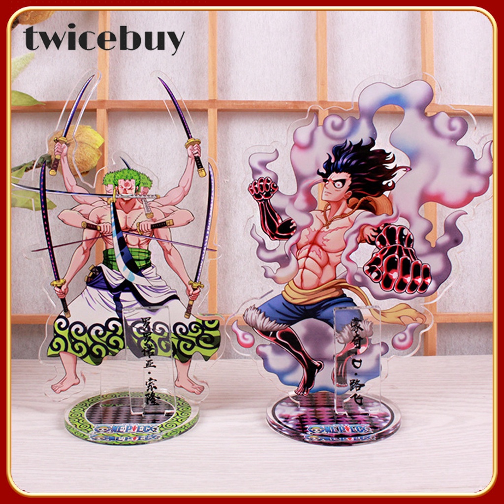 Mô Hình Nhân Vật Luffy Zoro Nami Sanji Robin Trong Phim One Piece Bằng Acrylic