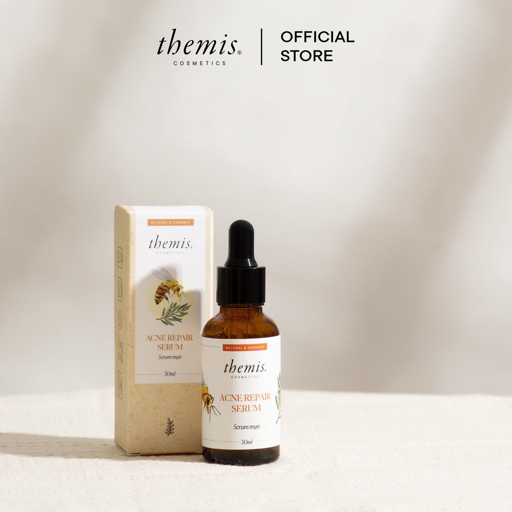 Serum giảm mụn thâm Themis Acne Repair Serum 30ml Công dụng 5 trong 1 hiệu quả sau 7 ngày