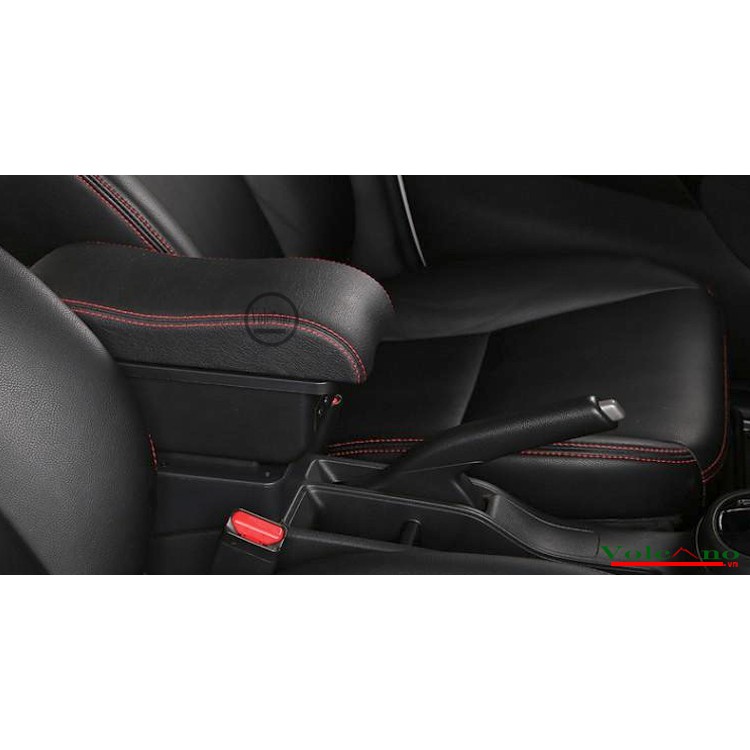 Hộp Tỳ Tay Xe Ô Tô Toyota Vios 2014-2017 Có Cổng Sạc TT02