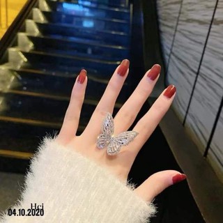 NHẪN BƯỚM BẠC & BẠC XI VÀNG🦋🦋🦋