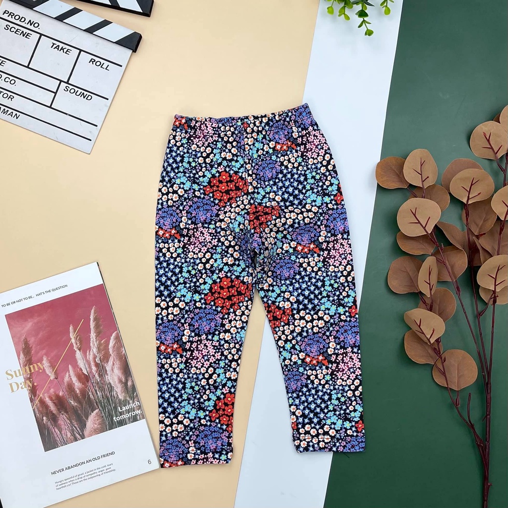 Quần legging thu đông  LITIBABY cho bé gái từ 9 - 25 kg . Chất siêu mềm , form đẹp