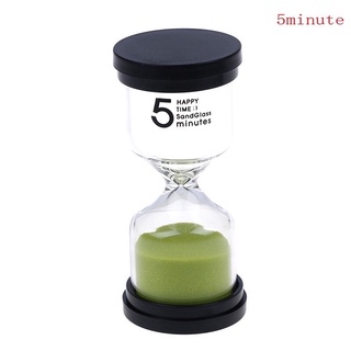 Đồng hồ cát thuỷ tinh 5 phút.