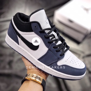 Giày sneaker cổ thấp - jd1 low mid navy - phiên bản tc