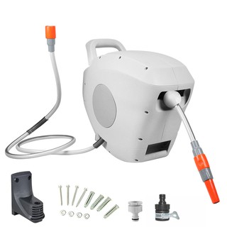 Bộ vòi phun tưới tự động thu cuận ống nước LionKIng 15 mét ống HRW-15