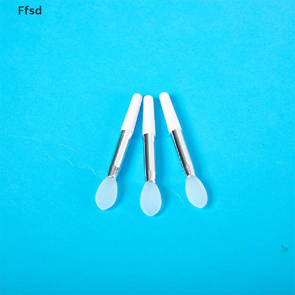 1 Bộ Cọ Đắp Mặt Nạ Môi Bằng Silicone Kèm Cốc Hút Chống Bụi