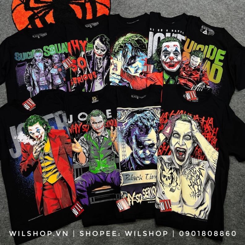 (M, L, XL, XXL) ÁO DC - JOKER - SUICIDE SQUAD - ÁO IN 3D UNISEX CỰC CHẤT ✔️