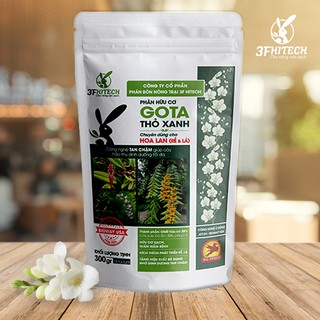 Phân hữu cơ cho Lan (phát triển rễ, lá)     -     Thỏ Xanh GOTA (300g)