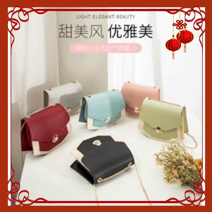 SALE - Túi da đeo chéo nhiều màu