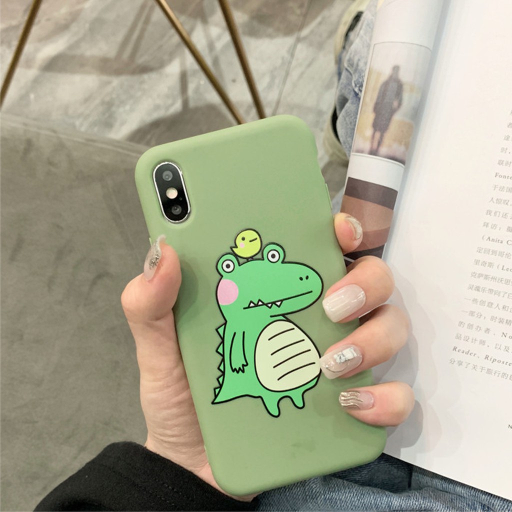 [ IPHONE ] Ốp Lưng Silicon Cá Sấu - B090 | BigBuy360 - bigbuy360.vn